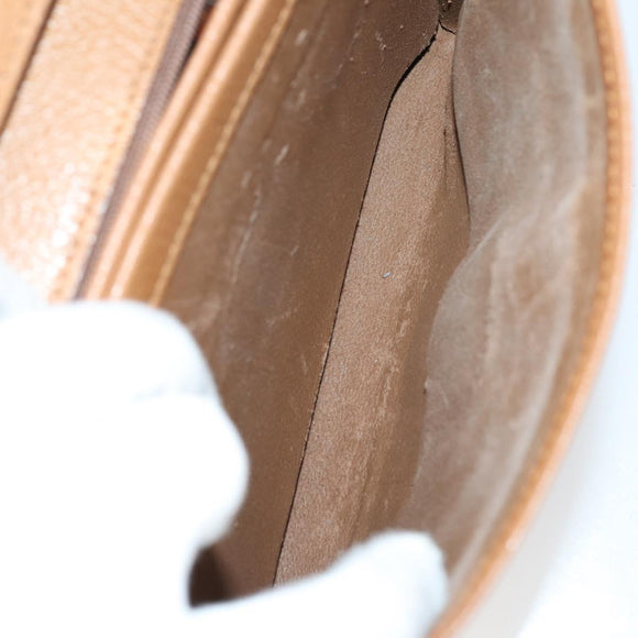 Salvatore Ferragamo Tote Bag PVC Nylon Leather 4 Set Brown Black Auth bs30529