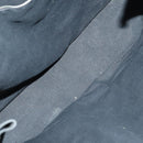 HERMES Tote Bag Canvas 4 Set Black Navy khaki Auth bs30530-20