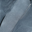 HERMES Tote Bag Canvas 4 Set Black Navy khaki Auth bs30530-7