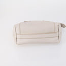 BALLY Shoulder Bag Nylon Leather 4 Set Beige Black Auth bs30531-13