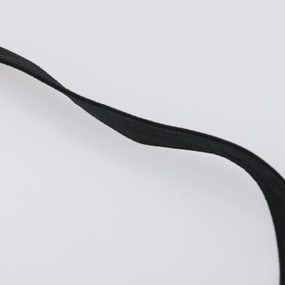 BALLY Shoulder Bag Nylon Leather 4 Set Beige Black Auth bs30531