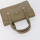 BALLY Shoulder Bag Nylon Leather 4 Set Beige Black Auth bs30531-4