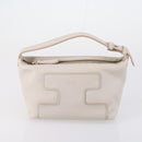 BALLY Shoulder Bag Nylon Leather 4 Set Beige Black Auth bs30531-9