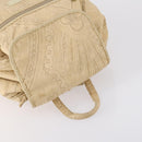 ETRO Paisley Shoulder Bag Nylon PVC 5 Set Beige Brown Auth bs30532-15