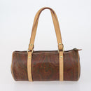 ETRO Paisley Shoulder Bag Nylon PVC 5 Set Beige Brown Auth bs30532-20