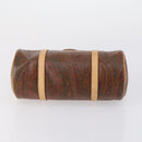 ETRO Paisley Shoulder Bag Nylon PVC 5 Set Beige Brown Auth bs30532-22