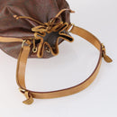 ETRO Paisley Shoulder Bag Nylon PVC 5 Set Beige Brown Auth bs30532-4