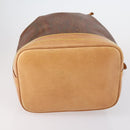 ETRO Paisley Shoulder Bag Nylon PVC 5 Set Beige Brown Auth bs30532-5