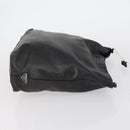 PRADA Tote Bag Nylon Leather 3 Set Beige Black Auth bs30533-11