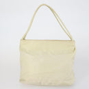 PRADA Tote Bag Nylon Leather 3 Set Beige Black Auth bs30533-17