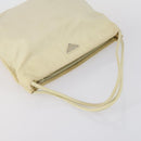 PRADA Tote Bag Nylon Leather 3 Set Beige Black Auth bs30533-19