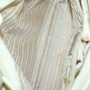 PRADA Tote Bag Nylon Leather 3 Set Beige Black Auth bs30533-22