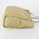 PRADA Tote Bag Nylon Leather 3 Set Beige Black Auth bs30533-4