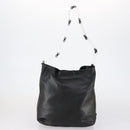 PRADA Tote Bag Nylon Leather 3 Set Beige Black Auth bs30533-9