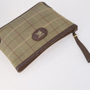 Burberrys Burberry Nova Check Bag Canvas Leather 5 Set Beige Black Auth bs30534-14