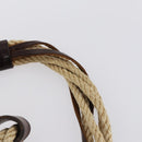 BOTTEGA VENETA Shoulder Bag Suede Nylon PVC 4 Set Beige Black Green Auth bs30535-11