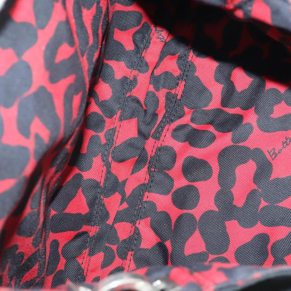 BOTTEGA VENETA Shoulder Bag Suede Nylon PVC 4 Set Beige Black Green Auth bs30535