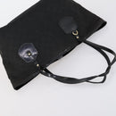 GUCCI Hand Bag Canvas nylon 4 Set Beige Black Green Auth bs30536-16