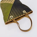 GUCCI Hand Bag Canvas nylon 4 Set Beige Black Green Auth bs30536-23