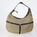 GUCCI Hand Bag Canvas nylon 4 Set Beige Black Green Auth bs30536-3