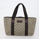 GUCCI Hand Bag Canvas nylon 4 Set Beige Black Green Auth bs30536-8