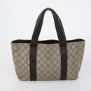 GUCCI Hand Bag Canvas nylon 4 Set Beige Black Green Auth bs30536-9