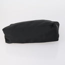 GUCCI Bamboo Hand Bag Nylon Leather 4 Set Black White Auth bs30537-11