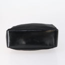 GUCCI Bamboo Hand Bag Nylon Leather 4 Set Black White Auth bs30537-23