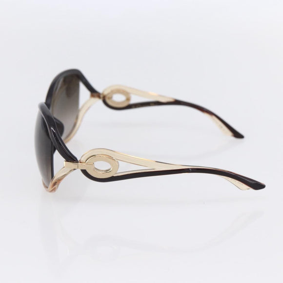 Christian Dior Sunglasses plastic Brown Auth bs30538