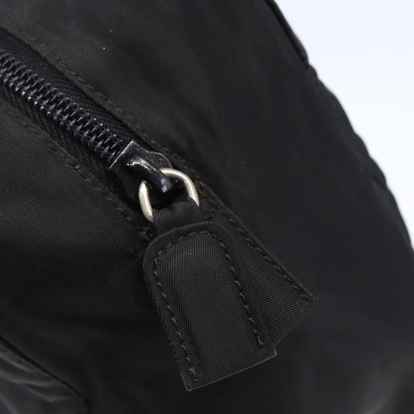 PRADA Hand Bag Nylon Black Auth bs30539