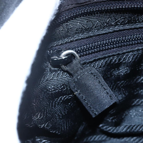 PRADA Hand Bag Nylon Black Auth bs30539