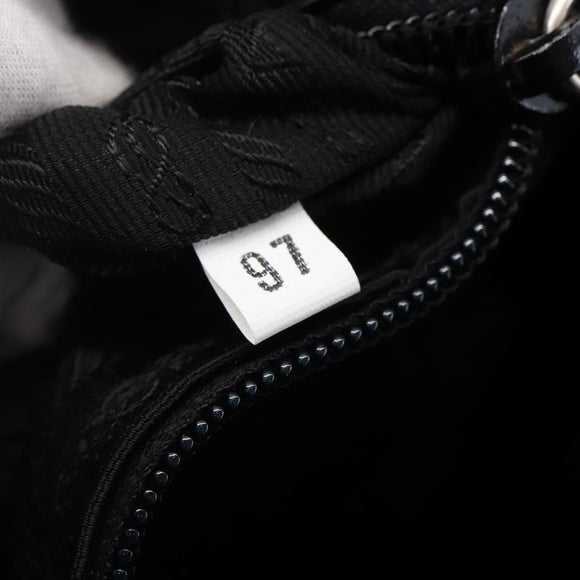 PRADA Hand Bag Nylon Black Auth bs30539