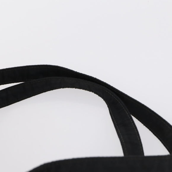 PRADA Backpack Nylon Black Silver Auth bs30542