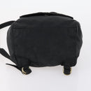 PRADA Backpack Nylon Black Silver Auth bs30542-5