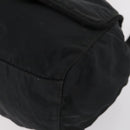 PRADA Backpack Nylon Black Silver Auth bs30542-16