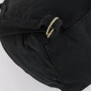 PRADA Backpack Nylon Black Silver Auth bs30542-9