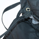 PRADA Backpack Nylon Black Silver Auth bs30542-10