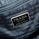 PRADA Backpack Nylon Black Silver Auth bs30542-21