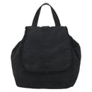 PRADA Backpack Nylon Black Silver Auth bs30542-13