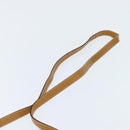 BALENCIAGA Shoulder Bag Leather Orange Gold Auth bs30546-8