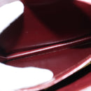 CARTIER Must Line Shoulder Bag Leather Bordeaux Gold Auth bs30547-19