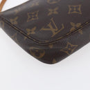 LOUIS VUITTON Monogram Pochette Accessoires Pouch M51980 LV Auth bs30548-15