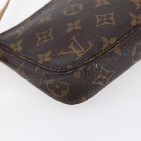 LOUIS VUITTON Monogram Pochette Accessoires Pouch M51980 LV Auth bs30548