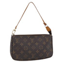 LOUIS VUITTON Monogram Pochette Accessoires Pouch M51980 LV Auth bs30548-1
