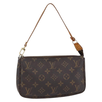LOUIS VUITTON Monogram Pochette Accessoires Pouch M51980 LV Auth bs30548