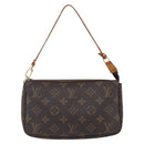 LOUIS VUITTON Monogram Pochette Accessoires Pouch M51980 LV Auth bs30548-13
