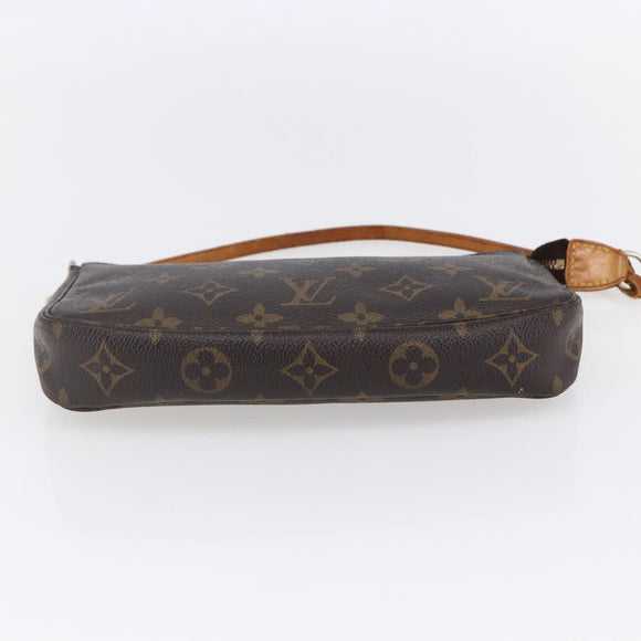 LOUIS VUITTON Monogram Pochette Accessoires Pouch M51980 LV Auth bs30548