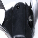 VALENTINO Rock Studs Hand Bag Leather Black Auth bs30549-19