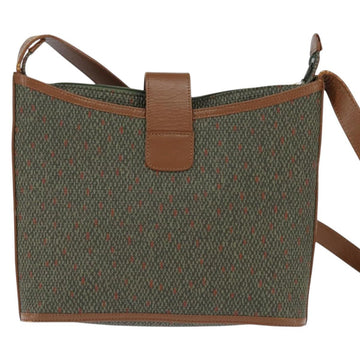 SAINT LAURENT Shoulder Bag PVC Leather Brown Gold Auth bs30550 - 0