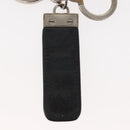 LOUIS VUITTON Taiga Porte Cles LV Club Key Ring Ardoise M65046 LV Auth bs30555-8